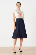 23198 Блузка женская (молочный)