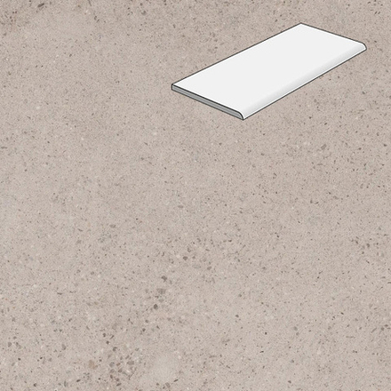 Ступень с фаской Lifebrick Concrete Light 600x330x20