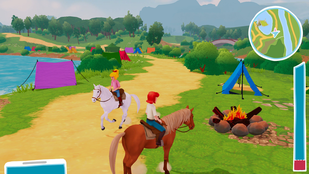 Bibi & Tina - New adventures with horses (для ПК, цифровой код доступа)
