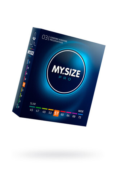 ПРЕЗЕРВАТИВЫ MY.SIZE, ЛАТЕКС,17,8 СМ, 5,7 СМ, 3 шт