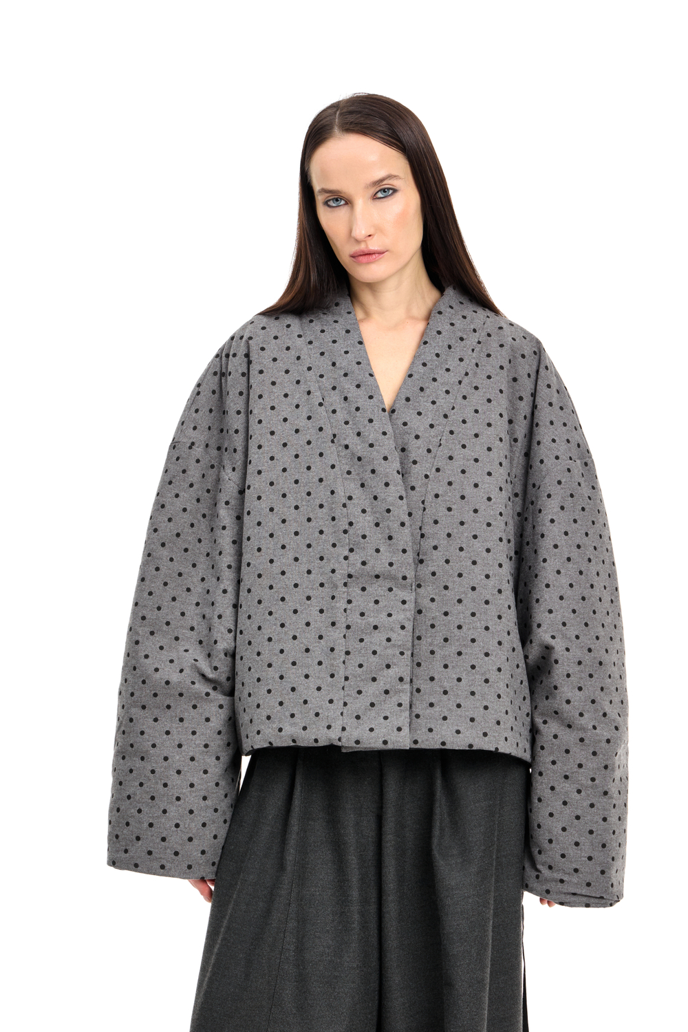 Куртка двусторонняя TULUP graphite/black