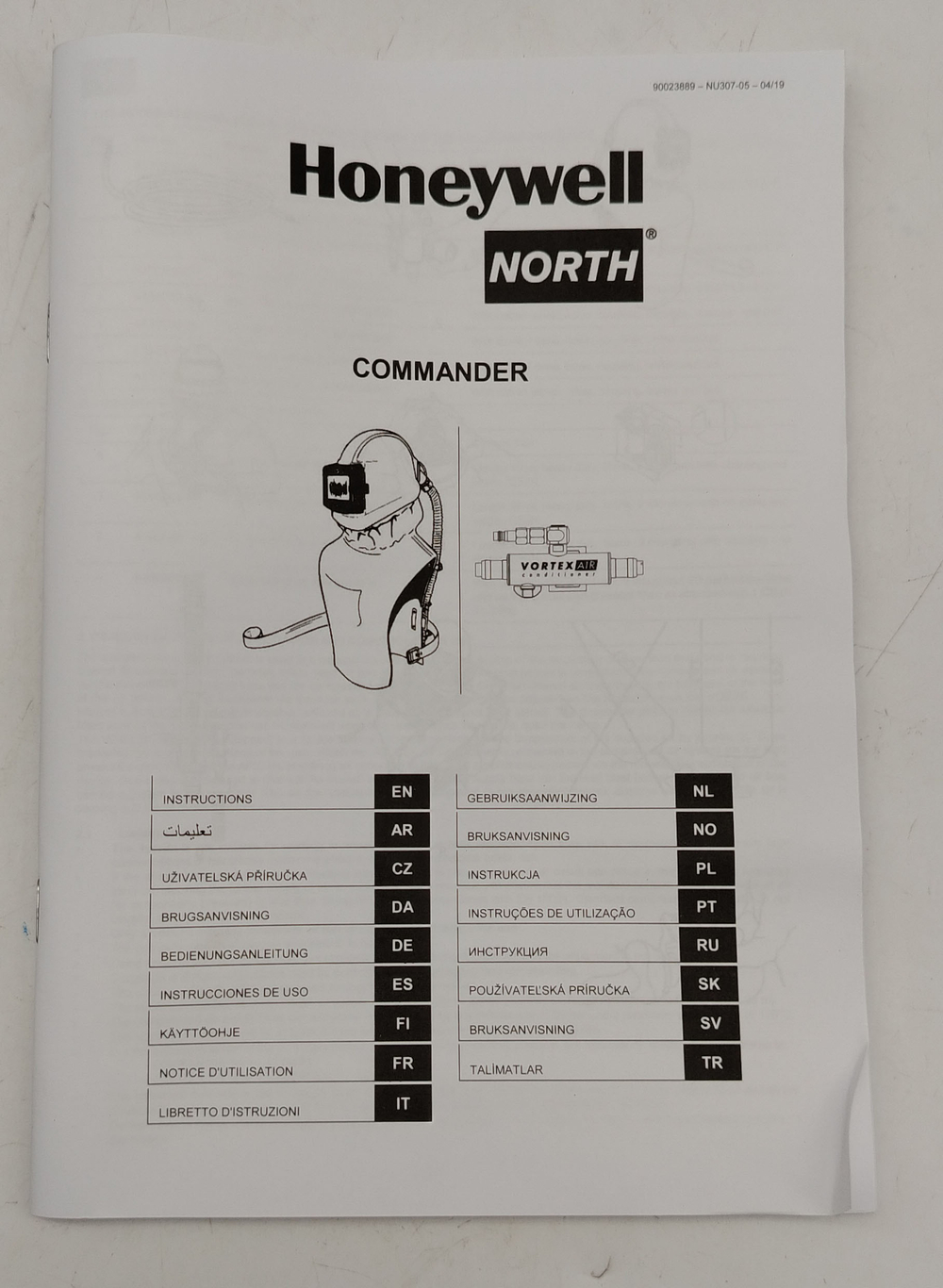 Шлем пескоструйщика защитный Commander Honeywell A133230-00