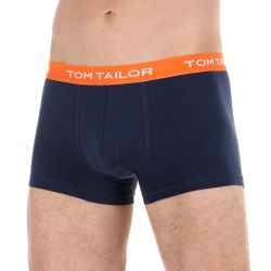 Мужские трусы боксеры набор 3в1 темно-синие Tom Tailor 70162/6061 690