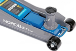 Домкрат подкатной NORDBERG N32025 2/3 т с изменяемой высотой подхвата и регулируемой