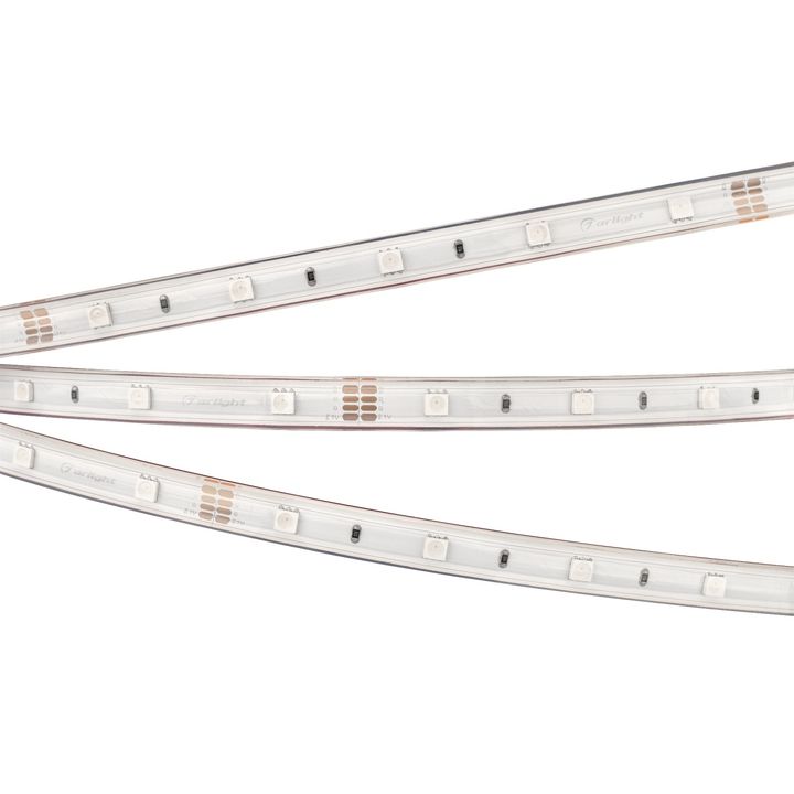 Светодиодная влагозащищенная лента Arlight 7,2W/m 30LED/m 5060SMD разноцветный 5M 026484(2)