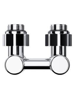 Узел нижнего подключения Royal Thermo Design угловой 1/2"х3/4" EK (хром)