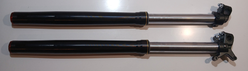 Амортизатор L=880 передний d53x58 (перья, компл.) мотоцикл  BSE Z5 21/18 Storm