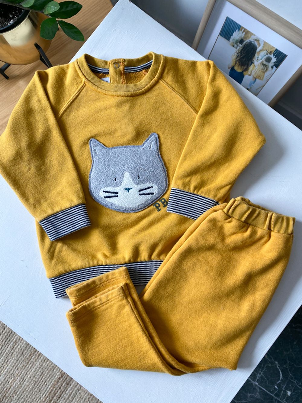 Хлопковый костюм Petit Bateau, 86