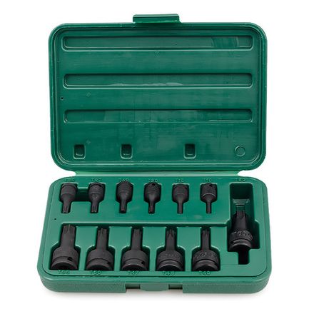 Наборы ударных торцевых  головок с вставками