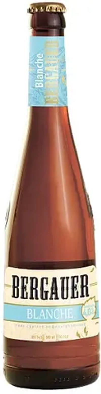 Пиво Демидовские пивоварни Бергауэр Белое (Бланш) / Demidov Brewery Bergauer Blanche 0.5 - стекло
