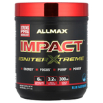 ALLMAX, IMPACT™ IGNITER XTREME, Pre-Workout, Blue Raspberry, 12.7 oz (360 g)
