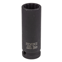 Головка ударная глубокая 20мм (12гр.), 1/2'' RockForce RF-4488520