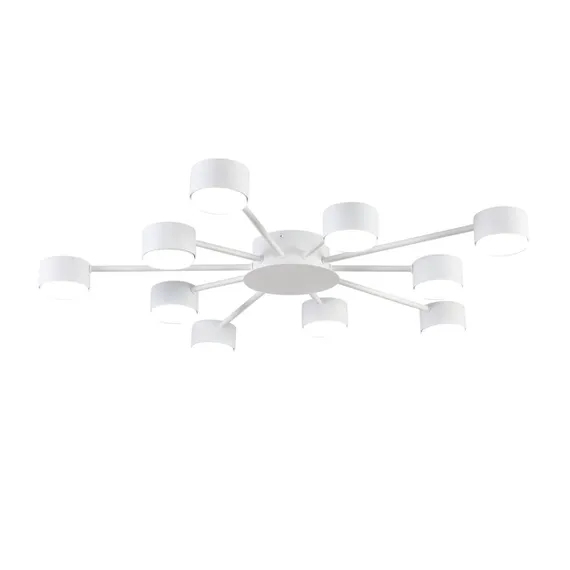 8343/10C COMFI белый, металл Люстра GX53 LED 10*7W 220V TORINA