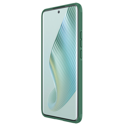 Чехол зеленого цвета (Deep Green) с сдвижной шторкой для камеры на смартфон Honor Magic 5 от Nillkin, серия CamShield Pro