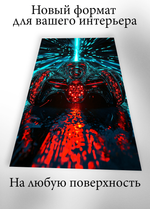 Картина на стену на металле от MetallSubArt "Машина"