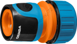 GRINDA TC-12, 1/2″, пластиковый с покрытием TPR, для шланга, быстросъемный соединитель, PROLine (8-426425)