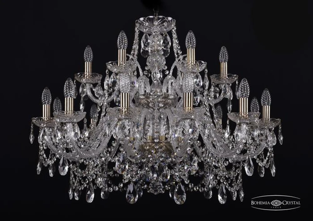 Подвесная люстра Bohemia Ivele 1411/12+6/300/2d/Pa