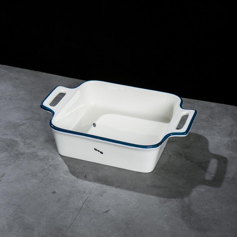 Блюдо прямоугольное 22*16,9 см h5,2 см 900 мл с ручками Bakery Fusion P.L. Proff Cuisine [2]