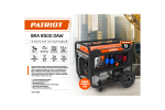 Генератор бензиновый PATRIOT Expert GRA 8500DAW