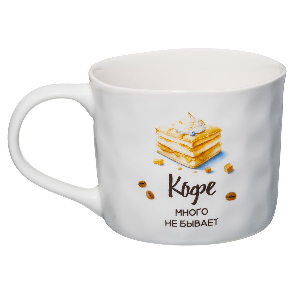 КРУЖКА LEFARD "CRAZY COFFEE" 380МЛ