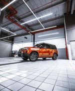 Платформа на крышу с лестницей для BYD Fang Cheng BaoBao Leopard 7 Titanium 2025+ леопард органайзер багажник крышу