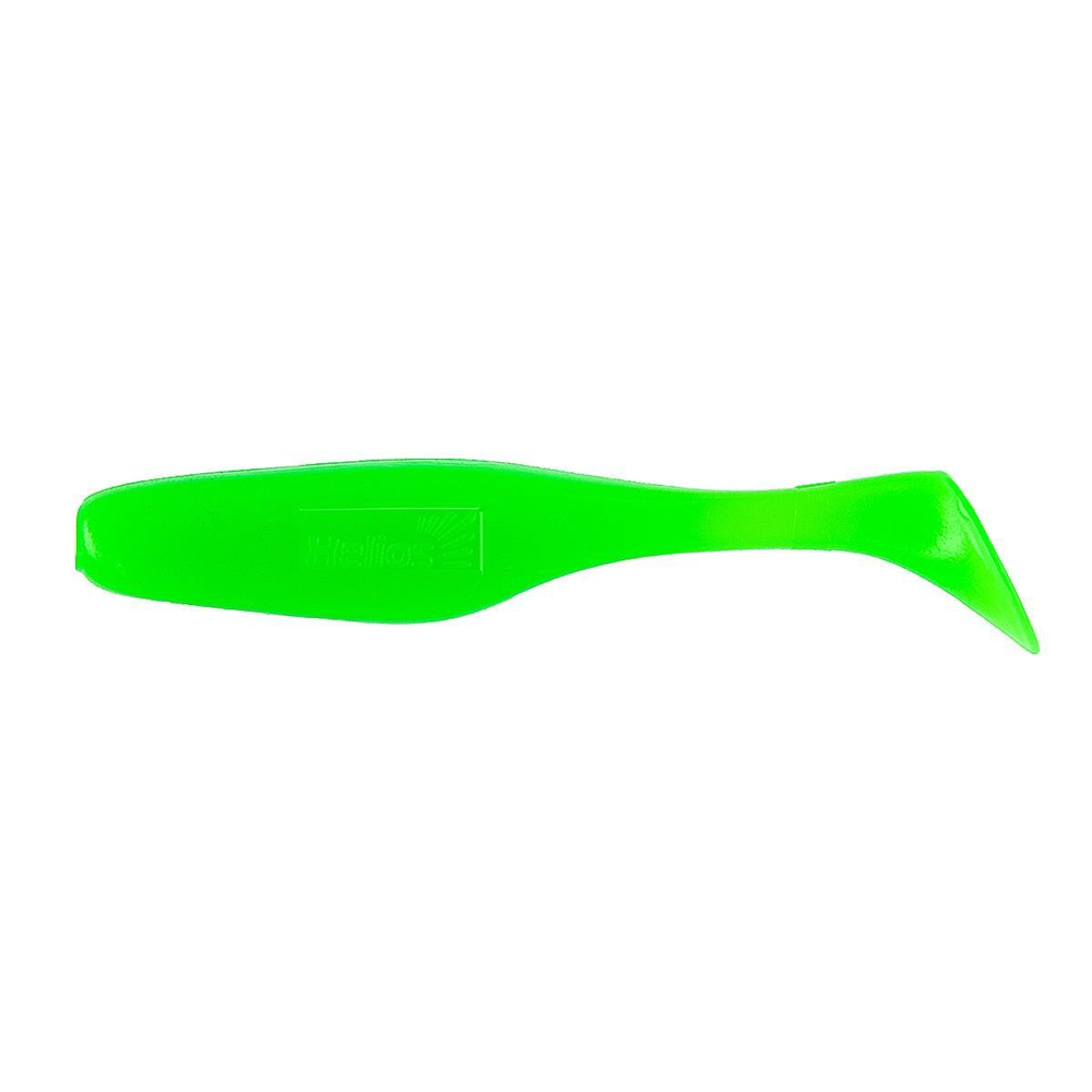 Виброхвост Vigor 3,75"/9.5 см Electric green 7шт. (HS-6-007) Helios