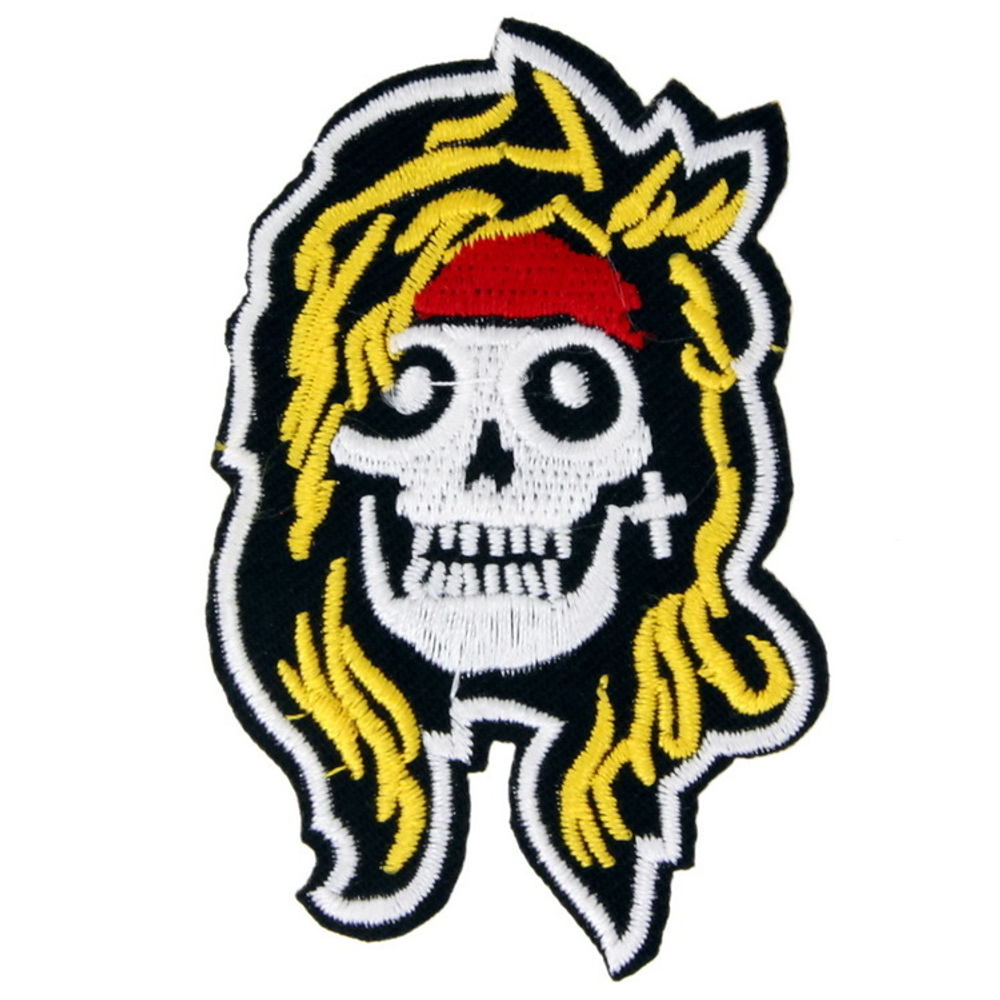 Нашивка Guns N Roses Duff McKagan череп (278)