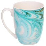 Кружка керамическая 350мл «Малахит»