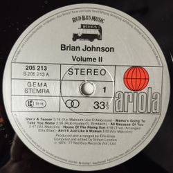 Винтажная виниловая пластинка LP AC DC Brian Johnson Strange Man (Germany 1982)