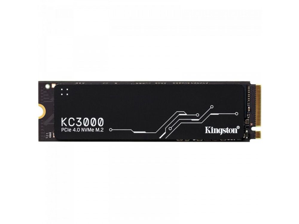 SSD накопитель Kingston KC3000 1ТБ, M.2 2280, PCIe 4.0 x4, NVMe [SKC3000S/1024G]