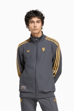 Кофта adidas Manchester United 25/26 Terrace Icons Full-Zip - серый