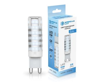 Светодиодная лампа 1*G9 11W 6400K 101106 220-240V BULBING Ambrella