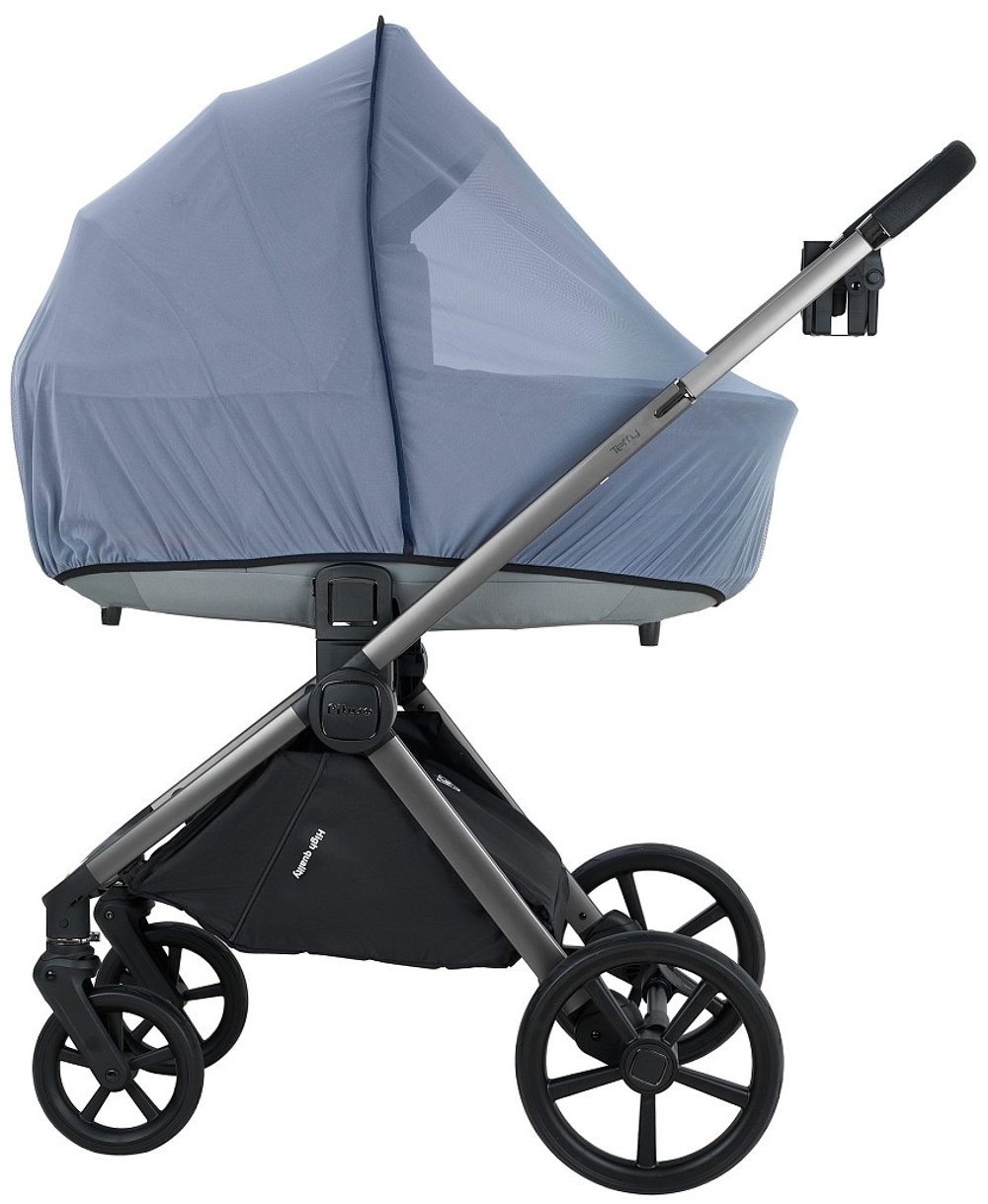 Детская коляска Pituso Teffy 2 в 1 Blue Tea/Graphite