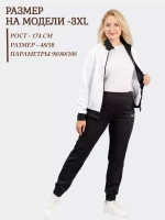 костюм спортивный на молнии больших размеров Nike