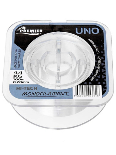 Леска для рыбалки Premier Fishing UNO Clear Nylon 0,28mm/100m (PR-U-C-028-100)