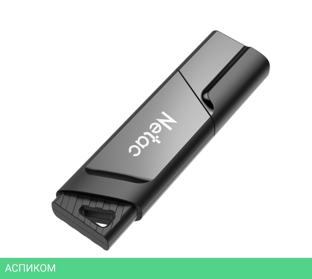 Flash-накопитель Netac U336 32GB Черный (NT03U336S-032G-32BK)