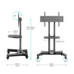 TS1350-B стойка для телевизора ONKRON
