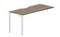 Стол 158х68х75см (эргономичный вырез) - приставной элемент