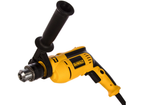 Ударная дрель DeWALT DWD024, жёлтый, 750Вт, ключевой патрон, коробка