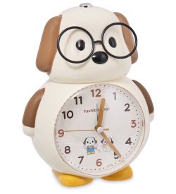 GAEM Art CL-76/1 Будильник «Собачка» молочный