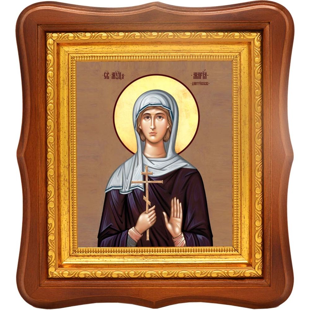 Мария Дмитриевская святая мученица. Икона на холсте.
