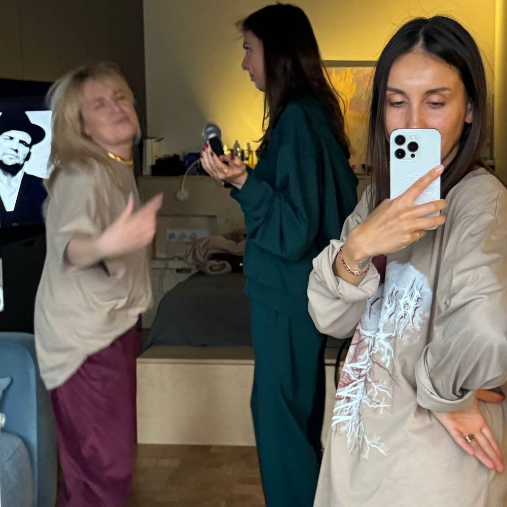 Лонгслив Смерч #6 бежевый