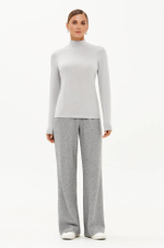 23341 Водолазка женская (серый)