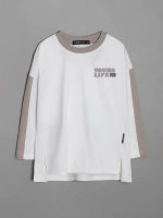 Лонгслив для девочки оверсайз