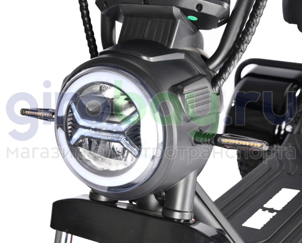 Электроскутер WHITE SIBERIA TRIKE MINI 1500W - Красный фото 10 фото №12