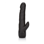 Вибромассажер с клиторальной стимуляцией Black Velvet Clit Arouser (Цвет: черный)