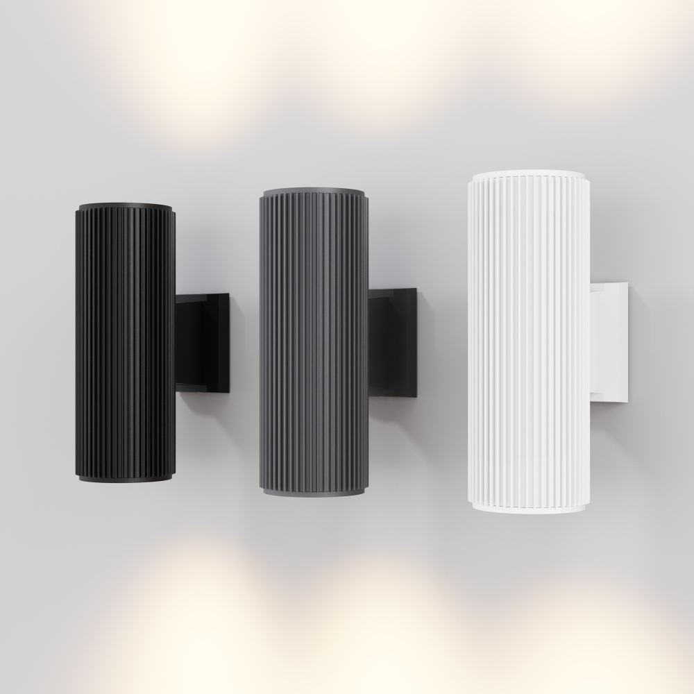 Уличный настенный светильник Outdoor O419WL-02GR