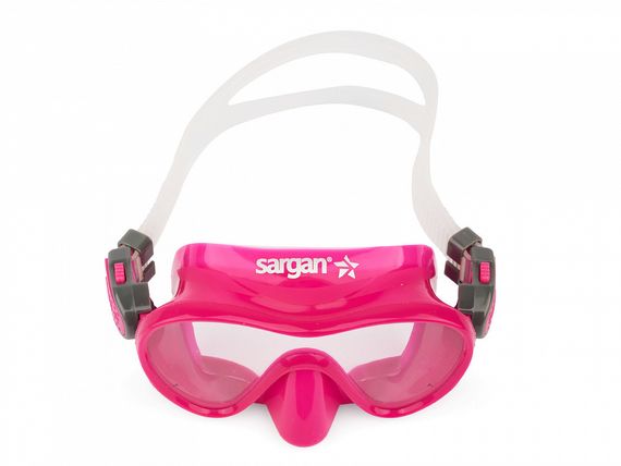 Маска детская Sargan Агидель kids 3-6 лет розовая