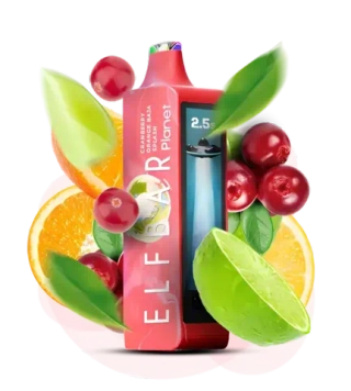 Elf Bar Planet 25000 - Cranberry Orange Baja Splash (5% nic)