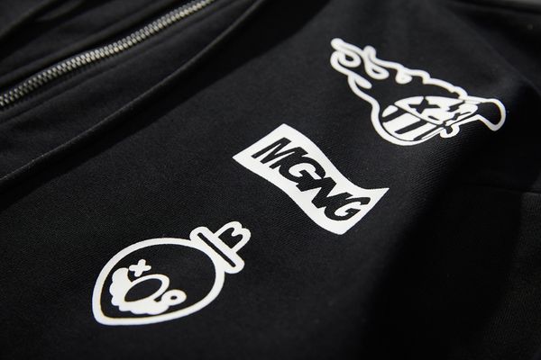 Худи на молнии YMK-G1 Черный - фото 5